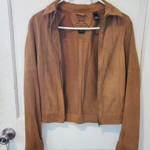 Camel Seude Jacket MNG by Mango xs